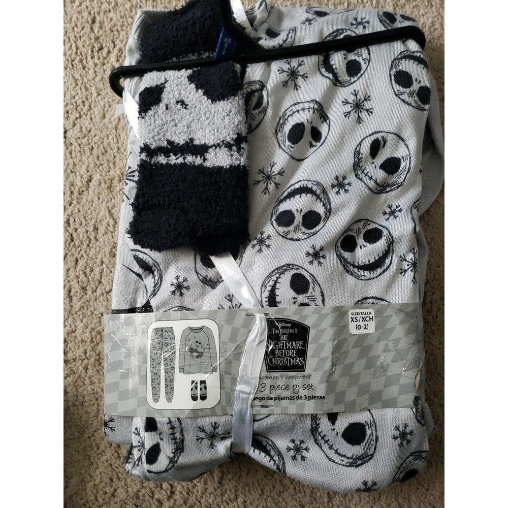 Disney Nightmare Before Christmas PJS Set Size XS - Picture 2 of 2